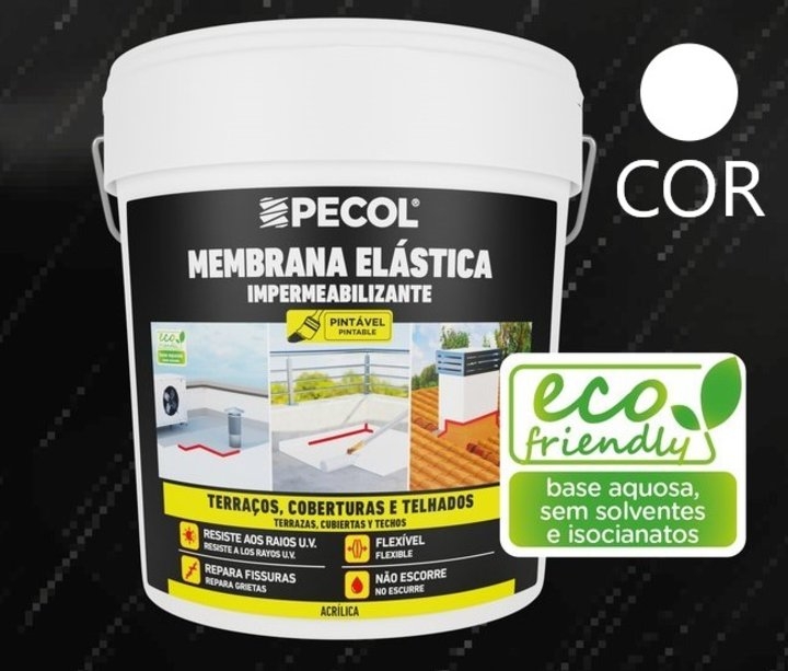 Membrana elstica acrlica | 4kg | Branco